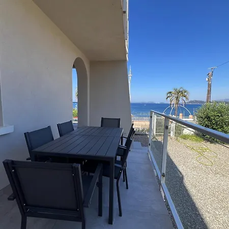 Le Rivage Climatise Pour 6 Personnes Face A La Mer- 아파트