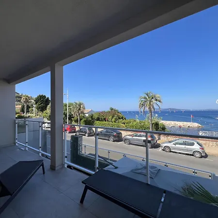 Le Rivage Climatise Pour 6 Personnes Face A La Mer- *